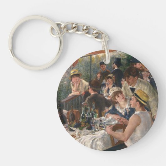 Lunch van de Boating Party - Auguste Renoir Sleutelhanger (Voorkant)