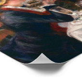 Lunch van de Boating Party Vintage Poster (Hoek)