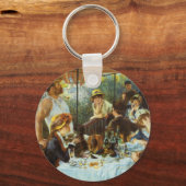 Lunch van de roeierspartij van Pierre Renoir Sleutelhanger (Voorkant)