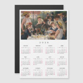 Lunch van de roeipartij Renoir 2026 kalender (Voorkant / Achterkant)