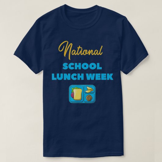 Lunch Week Nationale School T-shirt (Design voorkant)