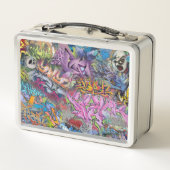 Lunchbox aanpassen - Street Art (Achterkant)