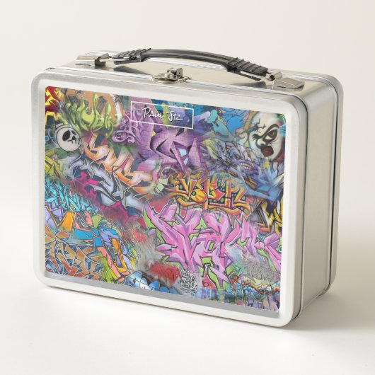 Lunchbox aanpassen - Street Art (Voorkant)