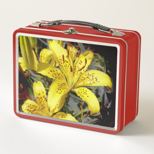 Lunchbox Bloem Bloemen Botanisch (Voorkant)