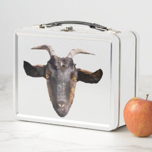 Lunchbox - Bruine/Zwarte Geit