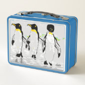 Lunchbox: dagje uit in de kou (Achterkant)