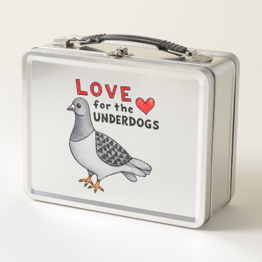 Lunchbox für Taubenliebhaber (Voorkant)