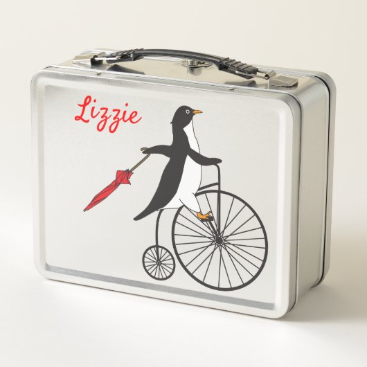 lunchbox High Wheeler Penguin (Achterkant)