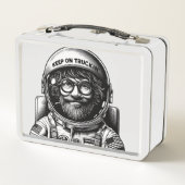 Lunchbox hut: SPACE TRUCKER V.1 (Achterkant)