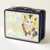 Lunchbox : Liefde van een leeuw (Achterkant)