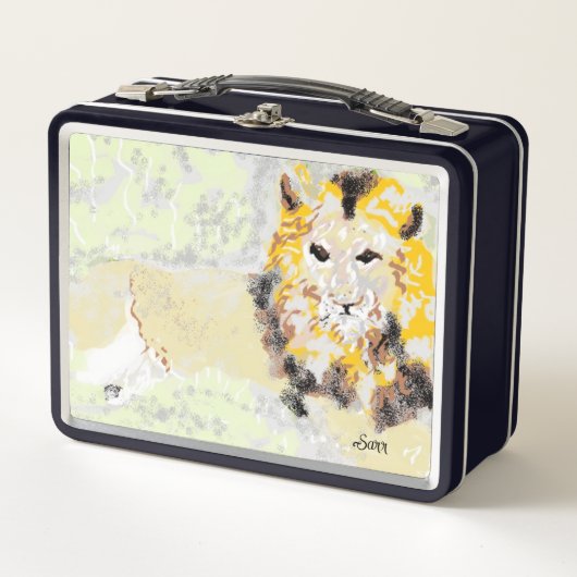 Lunchbox : Liefde van een leeuw (Voorkant)