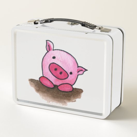 lunchbox Little Pig (Achterkant)