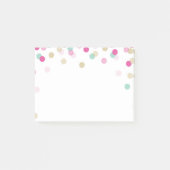 LUNCHBOX LOVE NOTE trendy schattige confetti roze (Voorkant)