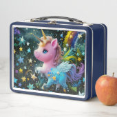 Lunchbox met eenhoorns (In situ)