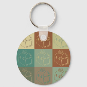 Lunchbox Pop Art Sleutelhanger