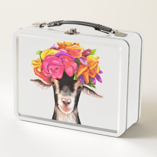 Lunchbox - Posey & Lilly de geiten (Voorkant)