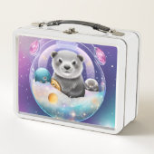 lunchbox Ruimte otter (Voorkant)