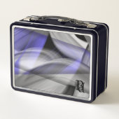 Lunchbox Trend Abstract Lila Violet (Achterkant)