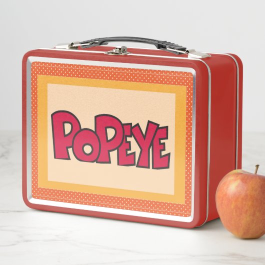 Lunchbox van Popeye (In situ)