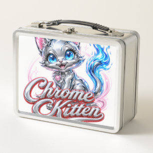 Lunchbox van staal voor school.