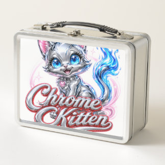 Lunchbox van staal voor school.