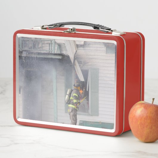 Lunchbox voor brandweermannen (In situ)