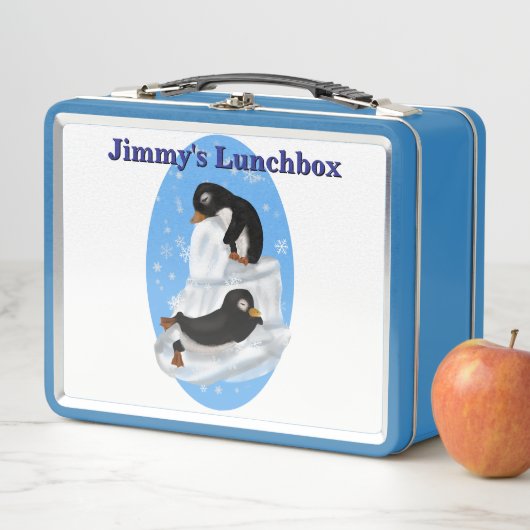 Lunchbox voor dutjes pinguïns (In situ)