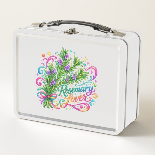 Lunchbox voor rozemarijn liefhebbers (Voorkant)