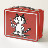 Lunchbox voor schoolkatten (Voorkant)