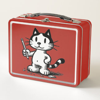 Lunchbox voor schoolkatten