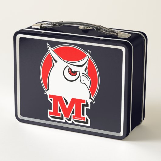 Lunchbox, zwart (Achterkant)