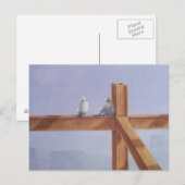 Lunchbreak 1985 briefkaart (Voorkant / Achterkant)