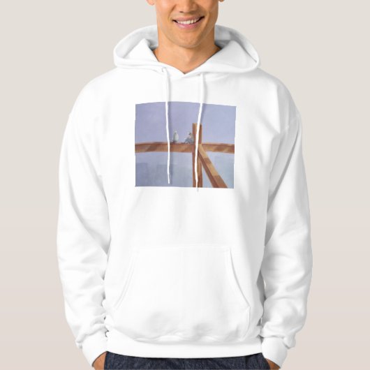 Lunchbreak 1985 hoodie (Voorkant)