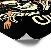 Lunchdame Cafetariamedewerkster Squad Skelet Cafet Poster (Hoek)