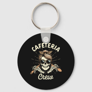Lunchdame Cafetariamedewerkster Squad Skelet Cafet Sleutelhanger