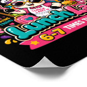 Lunchdame geeft toe dat je me 6-7 keer deze zomer  poster (Hoek)