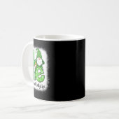 Lunchdame Liefde St. Patrick's Dag Matchende Gnome Koffiemok (Voorkant links)