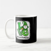 Lunchdame Liefde St. Patrick's Dag Matchende Gnome Koffiemok (Links)