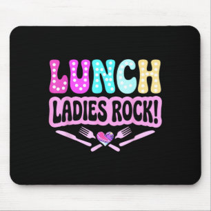 Lunchdames rock lunchdame squad groovy terug naar muismat