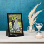 Luncheon aan de Grass Claude Monet Fotoplaat (Zijkant)