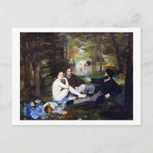 Luncheon aan de Grass, Manet Briefkaart