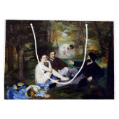 Luncheon aan de Grass, Manet Groot Cadeauzakje (Achterkant)