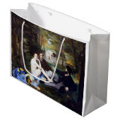 Luncheon aan de Grass, Manet Groot Cadeauzakje (Voorkant Gekanteld)