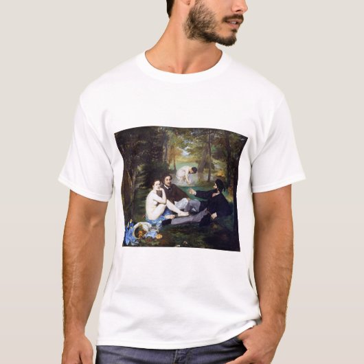 Luncheon aan de Grass, Manet T-shirt (Voorkant)