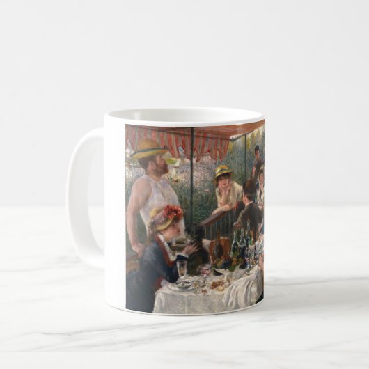 Luncheon Boating Party - Renoir Painting Koffiemok (Voorkant links)