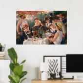 Luncheon Boating Party - Renoir Painting Poster (Thuiskantoor)