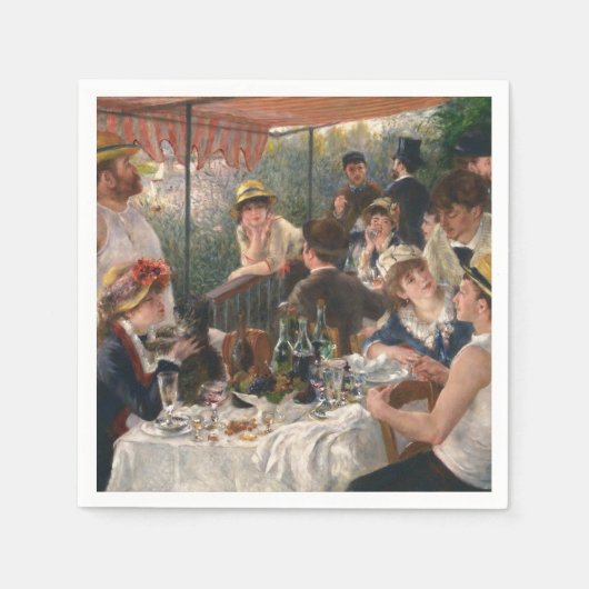 Luncheon Boating Party - Renoir Painting Servet (Voorkant)