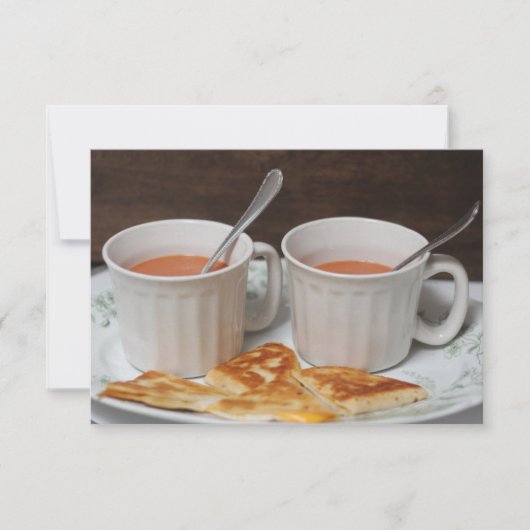 Luncheon Invitation Kaart (Voorkant)