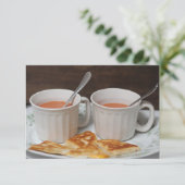 Luncheon Invitation Kaart (Staand voorkant)