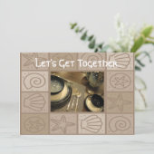 Luncheon komt op uitnodiging (Staand voorkant)